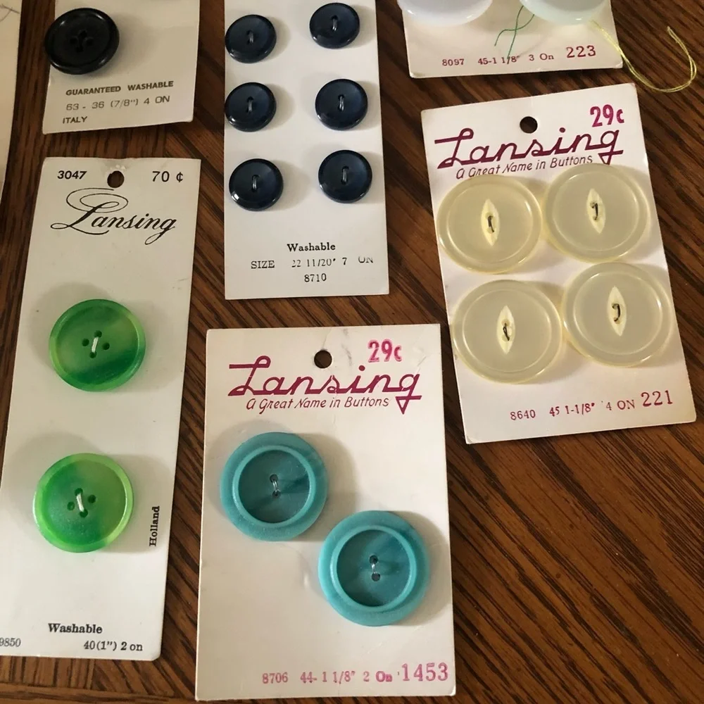 Vintage Button Assortment